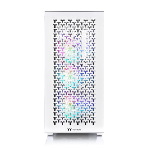 Gabinete  THERMALTAKE V350 TG ARGB AIR - Mid-Torre, Gabinete, ATX, Micro ATX y Mini-ITX, Color blanco