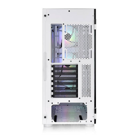 Gabinete  THERMALTAKE H570 TG Snow Mid Tower - Mid-Torre, Gabinete, Mini ITX hasta E-ATX, Color blanco