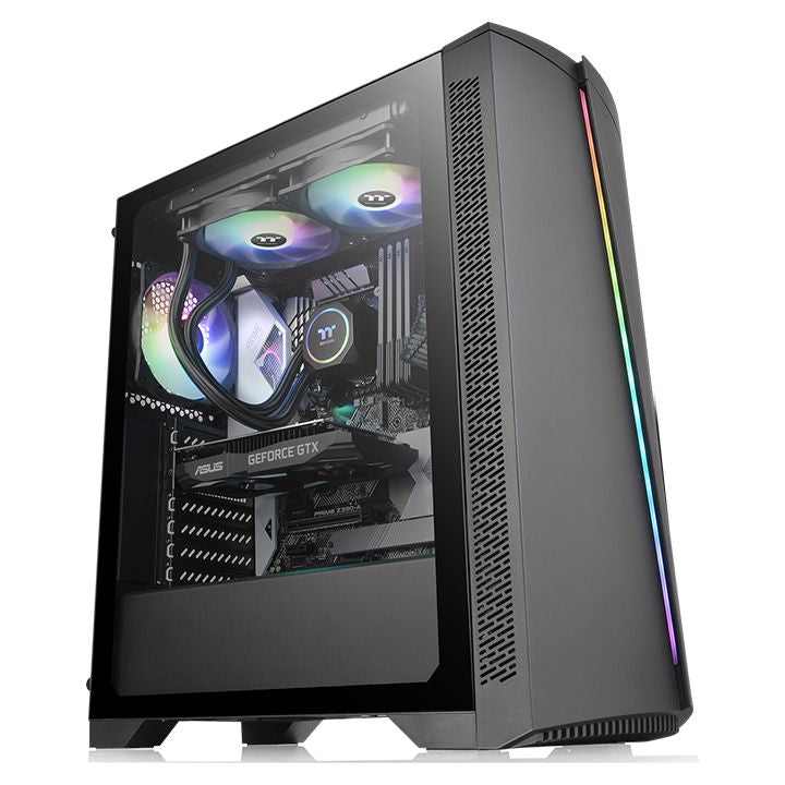 Gabinete Thermaltake H350 TG RGB CA-1R9-00M1WN-00 - Color Negro