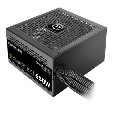 Fuente de Poder Thermaltake Smart BX1 650W 80+ Bronce PS-SPD-0650NNFABU-1 - Color Negro