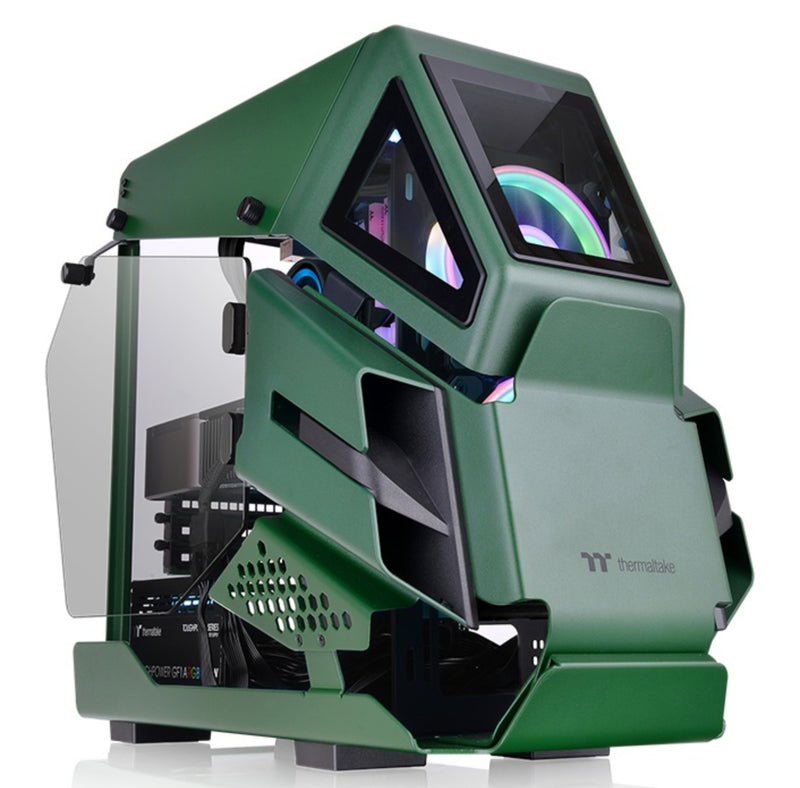 Gabinete Thermaltake AH T200 Racing Green(CA-1R4-00SCWN-00) -