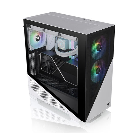 Gabinete Thermaltake Divider 370 TG ARGB Snow(CA-1S4-00M6WN-00) -