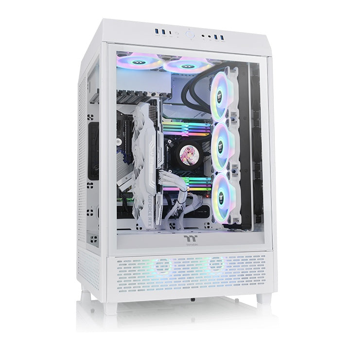 Gabinete Thermaltake The Tower 500 Snow(CA-1X1-00M6WN-00) -