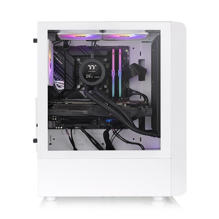 Gabinete Thermaltake S200 TG ARGB Snow(CA-1X2-00M6WN-00) -