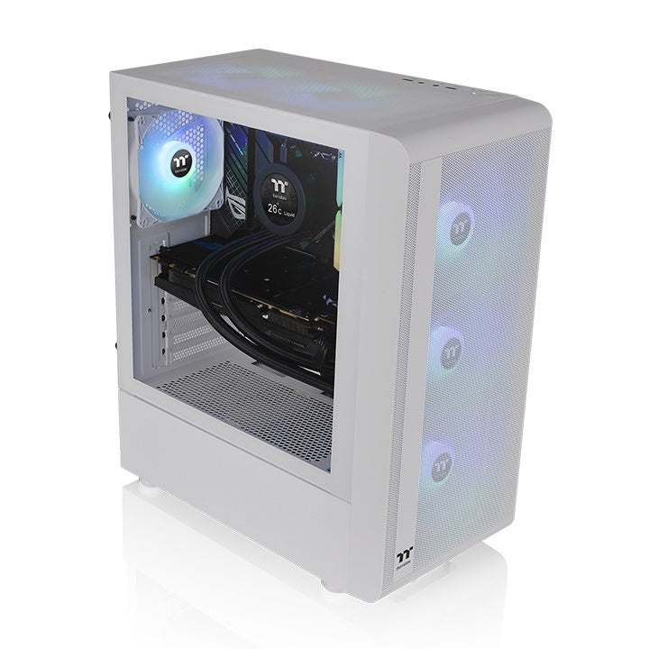 Gabinete Thermaltake S200 TG ARGB Snow(CA-1X2-00M6WN-00) -