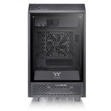 Gabinete Thermaltake The Tower 100 Black (CA-1R3-00S1WN-00) - Color Negro, Mini Torre, 3 Paneles de 4mm de Cristal Templado, Soporta Tarjetas Madre Micro AT