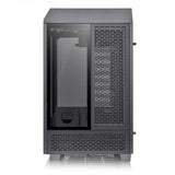 Gabinete Thermaltake The Tower 100 Black (CA-1R3-00S1WN-00) - Color Negro, Mini Torre, 3 Paneles de 4mm de Cristal Templado, Soporta Tarjetas Madre Micro AT
