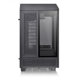 Gabinete Thermaltake The Tower 100 Black (CA-1R3-00S1WN-00) - Color Negro, Mini Torre, 3 Paneles de 4mm de Cristal Templado, Soporta Tarjetas Madre Micro AT