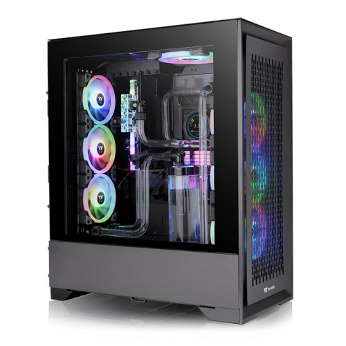 Gabinete THERMALTAKE CA-1X8-00F1WN-00 - Full-Tower, PC, ABS, Acero, ATX, EATX, ITX, micro ATX, Negro