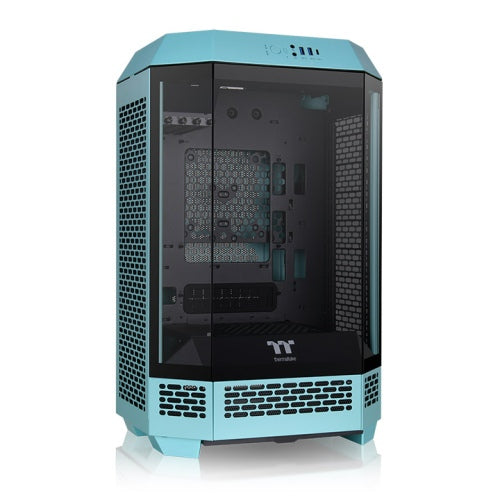 Gabinete THERMALTAKE CA-1Y4-00SBWN-00 - The Tower 300 Turquoise Micro Tower