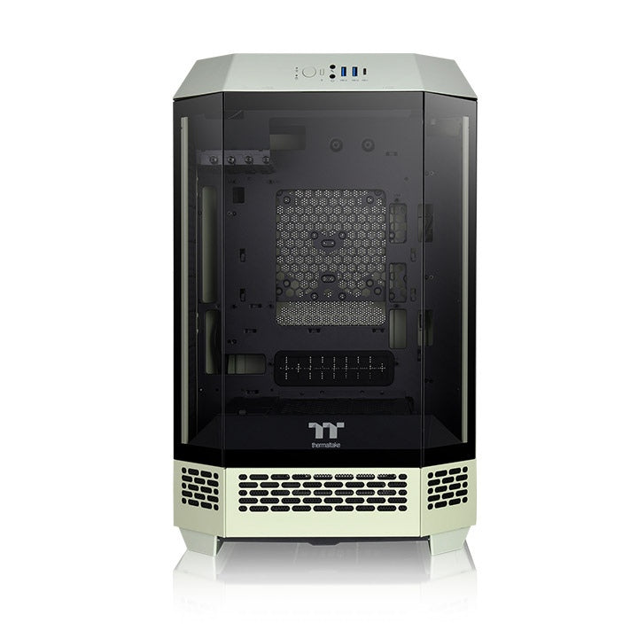 Gabinete THERMALTAKE CA-1Y4-00SEWN-00 - The Tower 300 Matcha Green Micro Tower