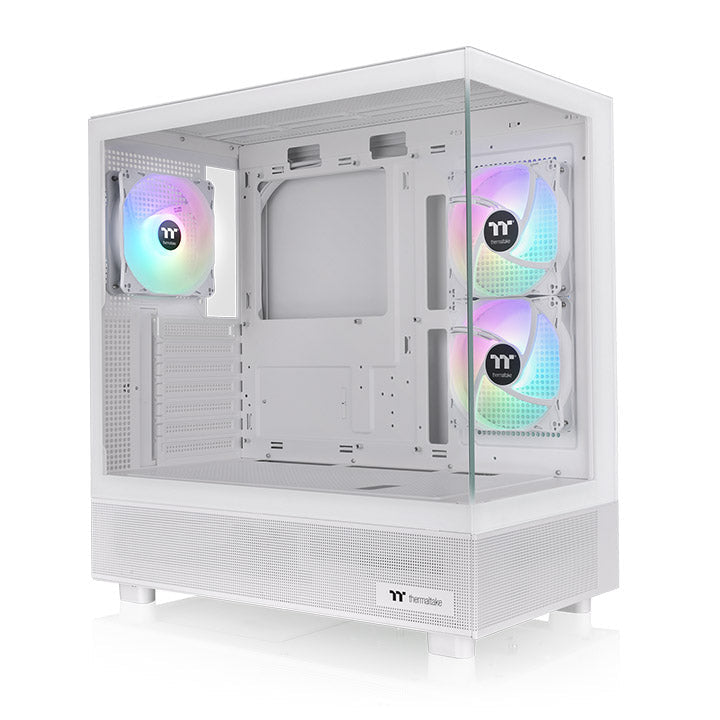 Gabinete THERMALTAKE CA-1Y7-00M6WN-01 - View 270 TG ARGB Plus Snow Mid Tower