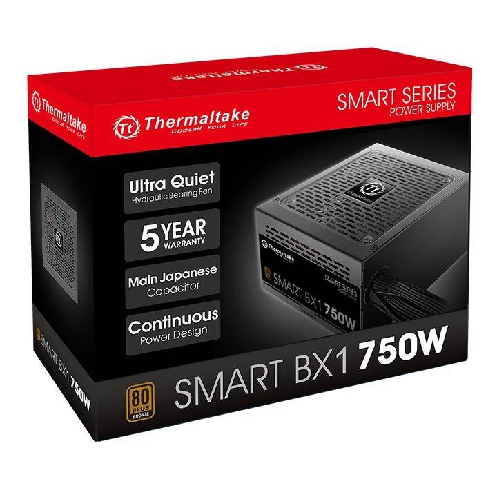 Fuente de Poder THERMALTAKE PS-SPD-0750NNFABU-4 - Smart BX1 750W