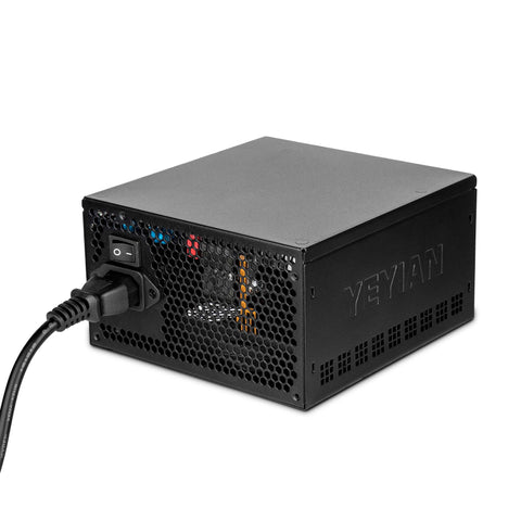 Yeyian Fuente De Poder Pegasus - Atx 3.0, 1000w, 80+ Platino, Pci-E Gen5, Proteccion Ocp, Ovp, Uv, Scp, Otp, Olp, Ventilador Dinamico 140mm, Yfp-1k031-01