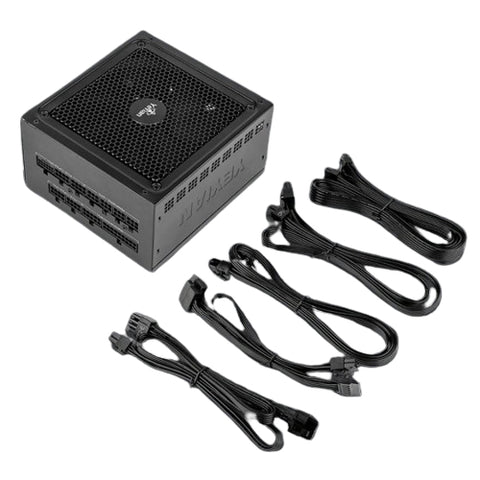 Yeyian Fuente De Poder Pegasus - Atx 3.0, 1000w, 80+ Platino, Pci-E Gen5, Proteccion Ocp, Ovp, Uv, Scp, Otp, Olp, Ventilador Dinamico 140mm, Yfp-1k031-01