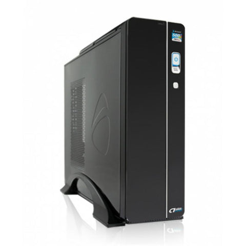 Gabinete Slim Acteck Bern GS460 con Fuente 500W y Lector de Tarjetas para Oficina - Eficiente y Duradero