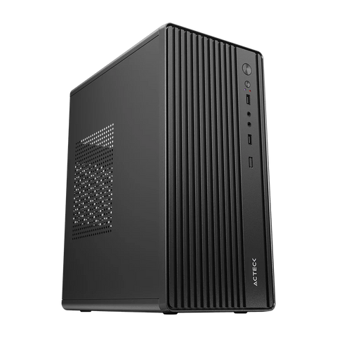 Gabinete Acteck GI210M Mini Torre M-ATX Ideal Para Oficina, Hogar, Ensamble Económico