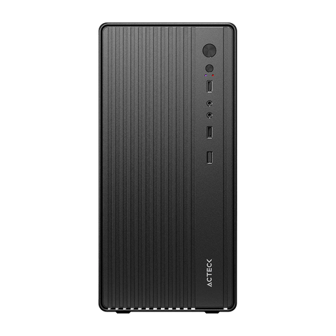 Gabinete Acteck GI210M Mini Torre M-ATX Ideal Para Oficina, Hogar, Ensamble Económico