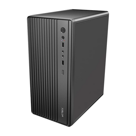 Gabinete Acteck GI210M Mini Torre M-ATX Ideal Para Oficina, Hogar, Ensamble Económico