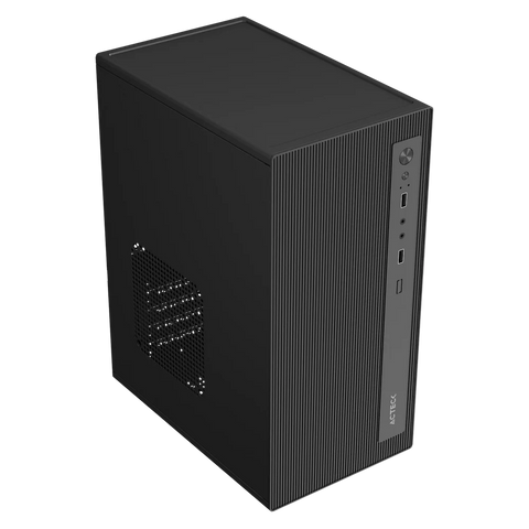 Gabinete Acteck GI215M Mini Torre M-ATX Para Ensamble Económico, Oficina, Hogar
