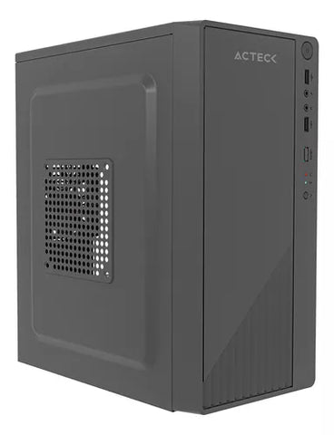 Gabinete Acteck Kioto Gc220f Matx Mini Torre Metalico 500w Negro
