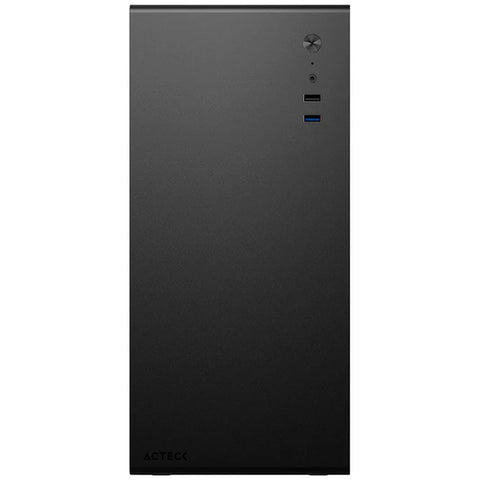 Gabinete Acteck Mini Torre Neuss Gi707, Fuente 450W,Usb 2.0, Usb 3.0, Color Negro - (AC-936019)