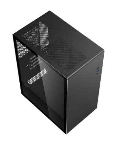 Gabinete Acteck Neuss Progi717 Mini-Atx Usb 3.0 1 ventilador Negro AC-935937