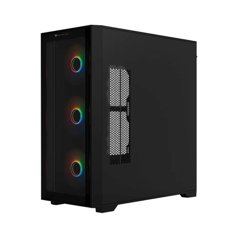Gabinete Balam Rush Full Torre Carbon 9000, Usb 3.0, Usb 2.0, Usb Tipo C, 4 Ventiladores, Color Negro (BR-938754)