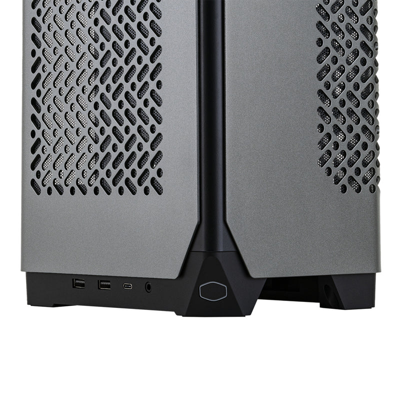 Gabinete Cooler Master Ncore 100 Max Itx Gris Oscuro NR100-MNNN85-SL0