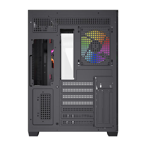 Gabinete Gamer Balam Rush Tank Core Ultra ATX Alto Flujo Gaming RGB Alto Rendimiento