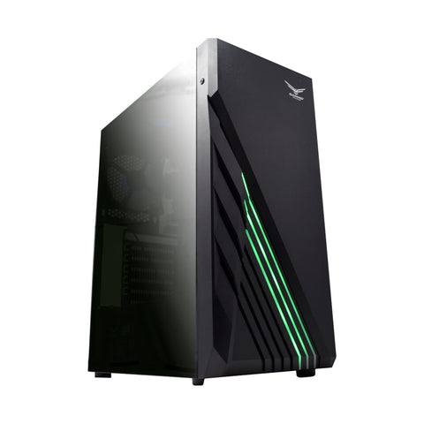 Gabinete Gaming Naceb Technology NA-0612, Gabinete, Negro