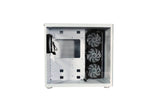 Gabinete Gaming Naceb White Nova Na-0633 Cristal Templado, Micro, Mii, Atx; Usb 3.0 Y Tipo C