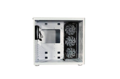 Gabinete Gaming Naceb White Nova Na-0633 Cristal Templado, Micro, Mii, Atx; Usb 3.0 Y Tipo C