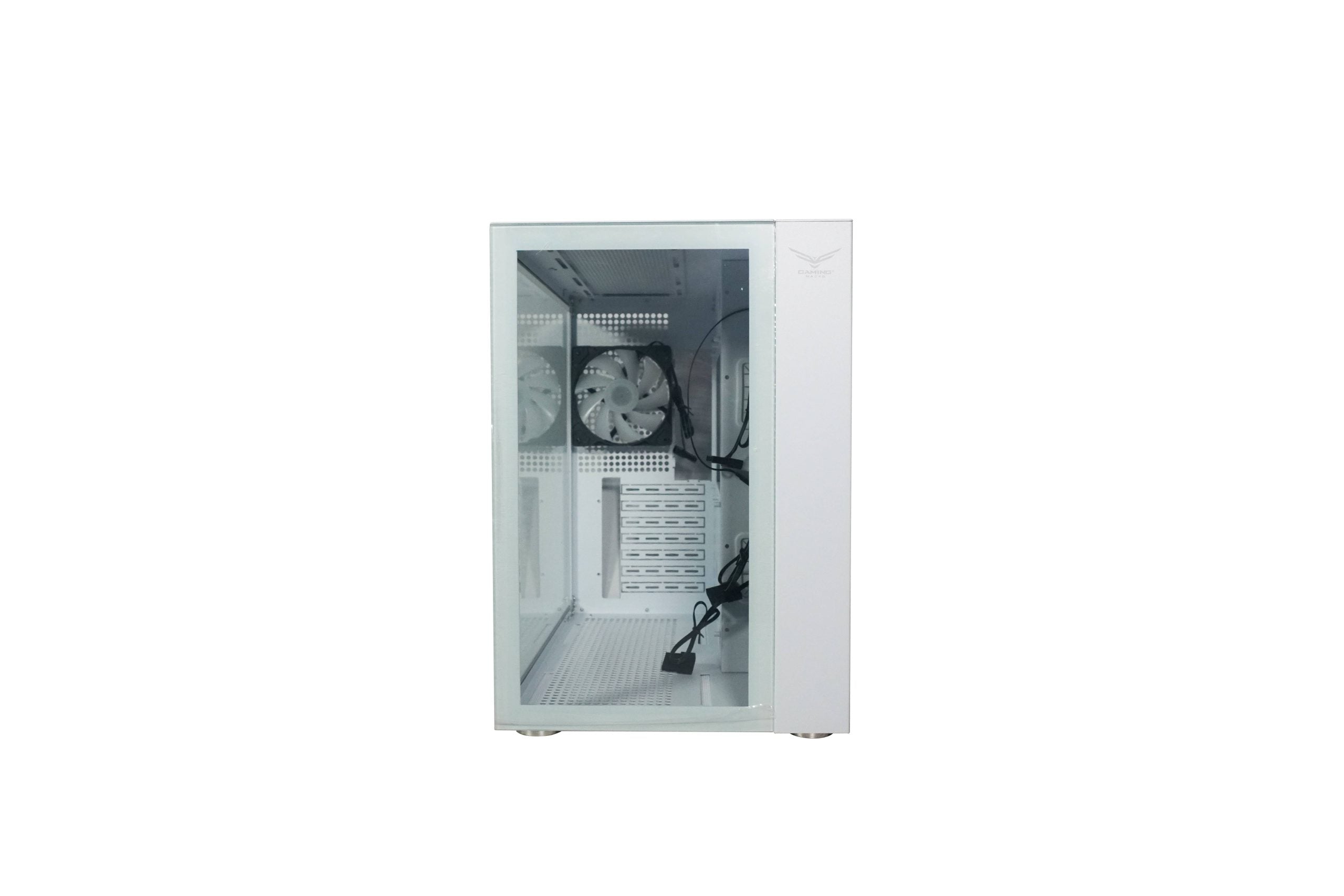 Gabinete Gaming Naceb White Nova Na-0633 Cristal Templado, Micro, Mii, Atx; Usb 3.0 Y Tipo C