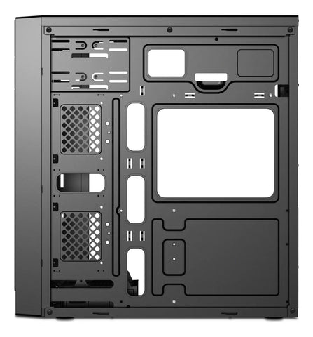 Gabinete Getttech Gamer Atx, Micro atx, Mini Itx, Fuente 550W (Gcm-550Ac-01)