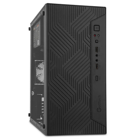 Gabinete Getttech Vitro S Mini Torre con Fuente 550W, Ensamble Básico - Oficina/Hogar