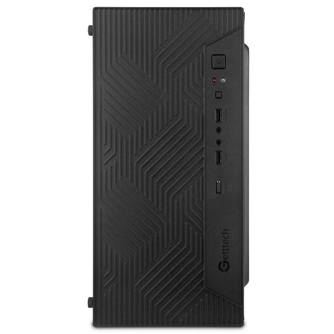Gabinete Getttech Vitro S Mini Torre con Fuente 550W, Ensamble Básico - Oficina/Hogar