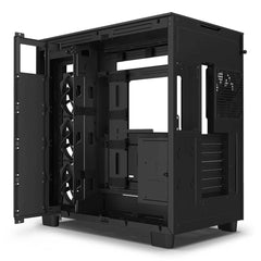 Gabinete Nzxt H9 Flow Mt Mid-Itx, Microatx, Atx, 4 Ventiladores F120 Bk Cm-H91Fb-01