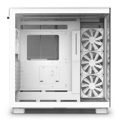 Gabinete Nzxt H9 Flow Mt Mid-Itx, Micro atx, Atx, 4 Ventiladores  F120 Blanco, Cm-H91Fw-01