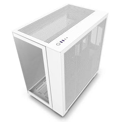 Gabinete Nzxt H9 Flow Mt Mid-Itx, Micro atx, Atx, 4 Ventiladores  F120 Blanco, Cm-H91Fw-01