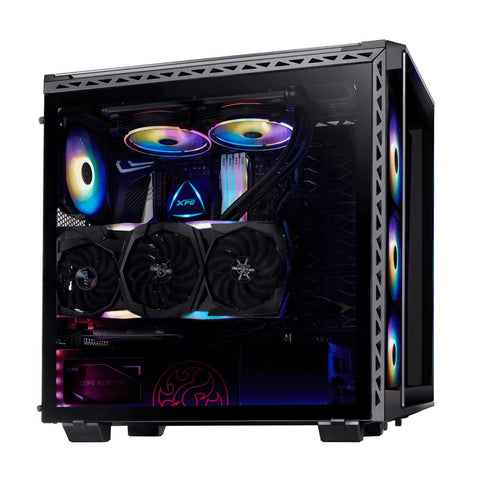 Gabinete Xpg Battlecruiser Mid-T Black 4 Fan (Battlecruiseriist-Bkcww)