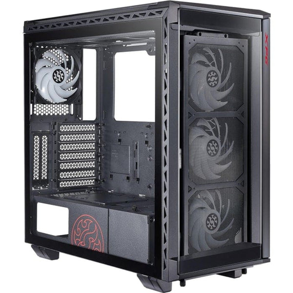 Gabinete Xpg Battlecruiser Mid-T Black 4 Fan (Battlecruiseriist-Bkcww)