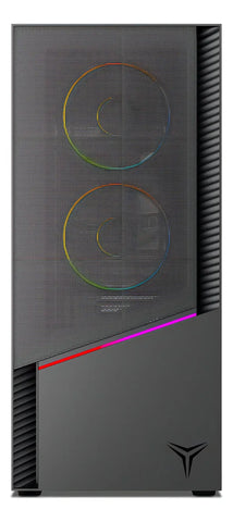 Gabinete Yeyian Elara, Midi-tower, Micro-atx/mini-itx,atx, Usb 3.0,usb C, Sin Fuente, 4 Ventiladores Argb Instalados, Tarjeta De Video Hasta 360 MM, YCM-APELA-M1