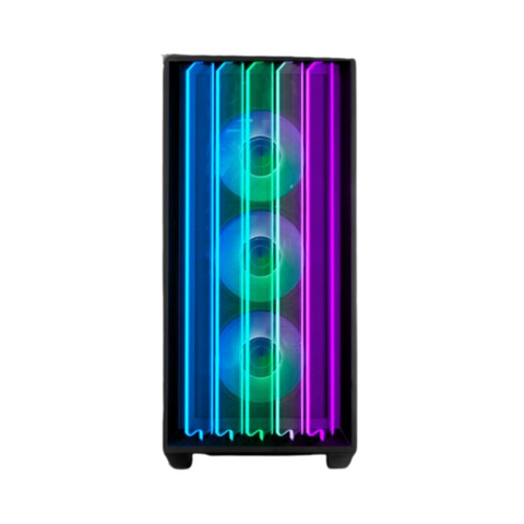 Gabinete Yeyian Gamer Mirage X Mid Atx, M-Atx, Itx, Hasta 7 Ventiladores - (Ycm-Apmir-S1)