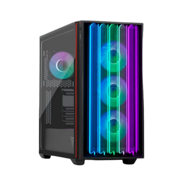 Gabinete Yeyian Gamer Mirage X Mid Atx, M-Atx, Itx, Hasta 7 Ventiladores - (Ycm-Apmir-S1)