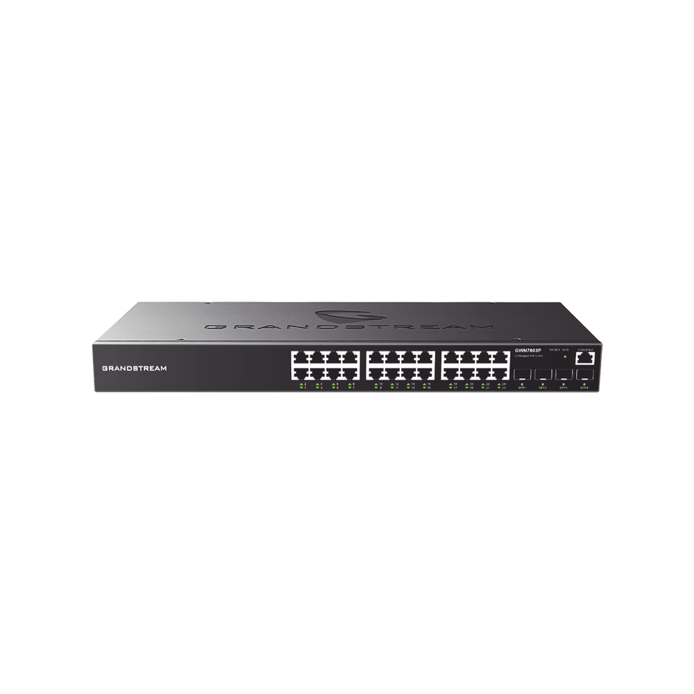 Grandstream Switch Red Admin Capa 2+ Poe (24 Puertos) (Gwn7803P)