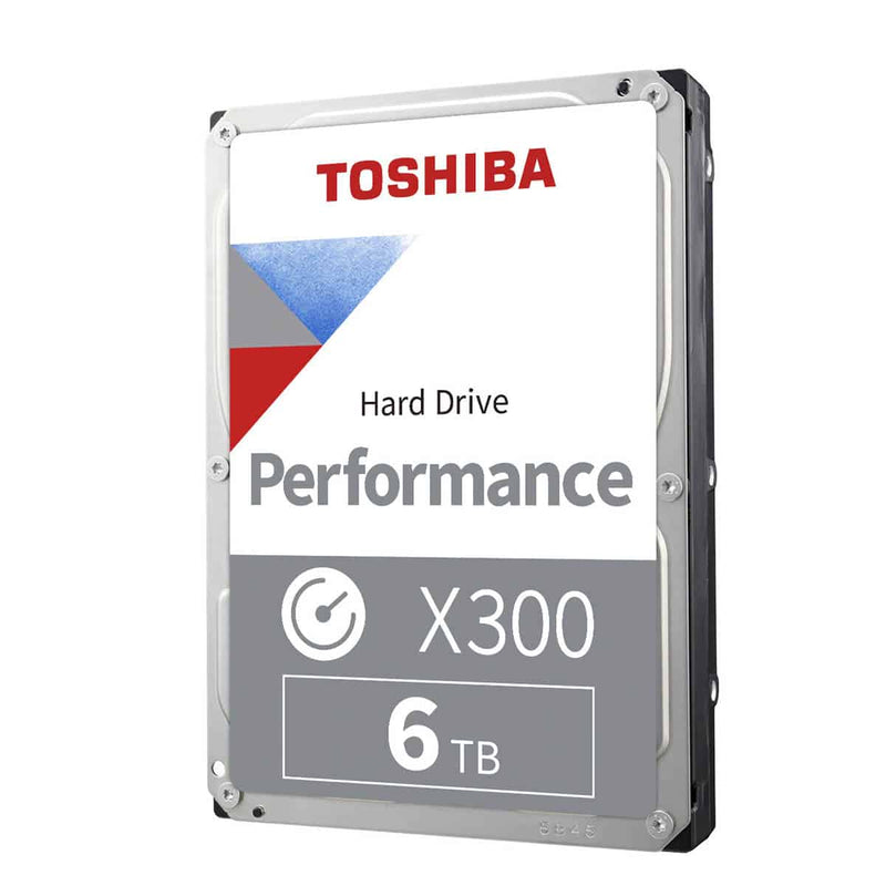 Disco Duro Interno Toshiba 6Tb X300 Performance 3.5” 7200Rpm 256Mb (Hdwr760Xzsta)