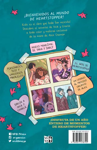Heartstopper El anuario de Alice Oseman, tapa blanda - ENVIO GRATIS