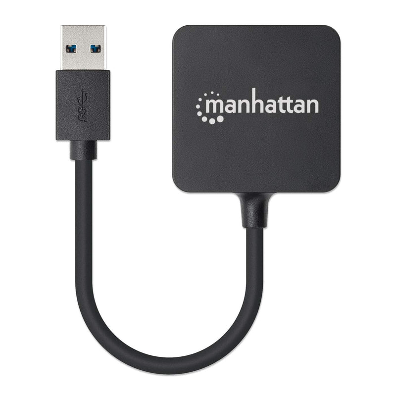 Hub Usb V3.0 Manhattan 4 Puertos Super Velocidad 162296