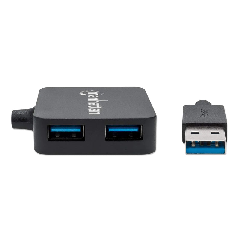 Hub Usb V3.0 Manhattan 4 Puertos Super Velocidad 162296